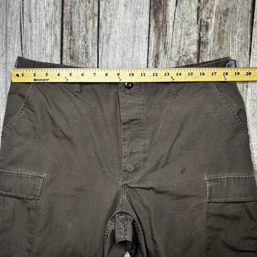 Propper Pants Mens 38/33 Large Long Brown Cargo Ripstop Work Wear Utility Combat - Picture 6 of 14